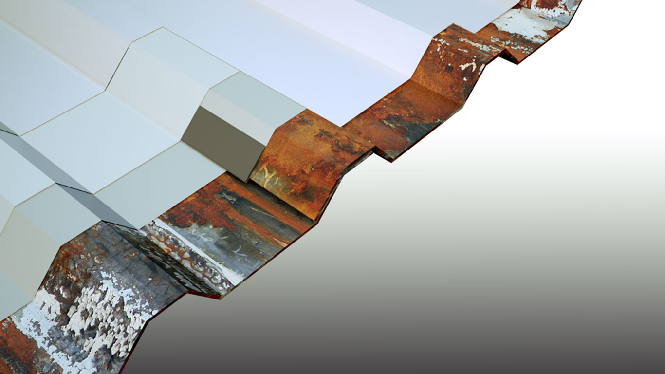 Retechado Sobre Lámina